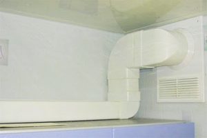 Установка воздуховода для кухонной вытяжки в Кстово