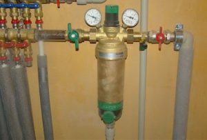 Установка фильтра грубой очистки воды в Кстово